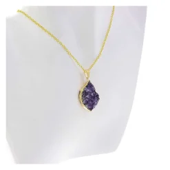 NHM Shop Amethyst Cluster Pendant Necklace* Accessories For Adults | Jewellery