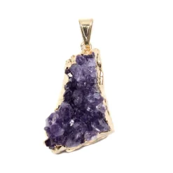 NHM Shop Amethyst Cluster Pendant Necklace* Accessories For Adults | Jewellery