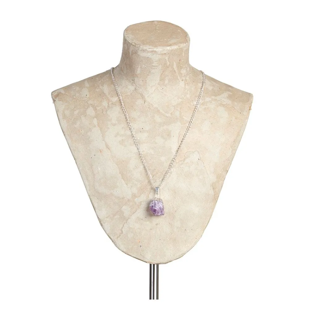 NHM Shop Amethyst Rough Point Pendant Necklace* Jewellery | Accessories For Adults