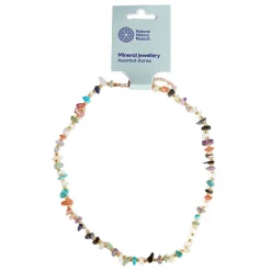 NHM Shop Assorted Stones Chip Necklace* Jewellery | Accessories For Adults