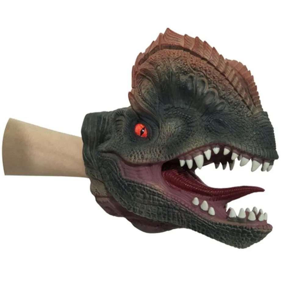 NHM Shop Dilophosaurus Hand Puppet*Kids Costumes For Kids | Dinosaur Toys