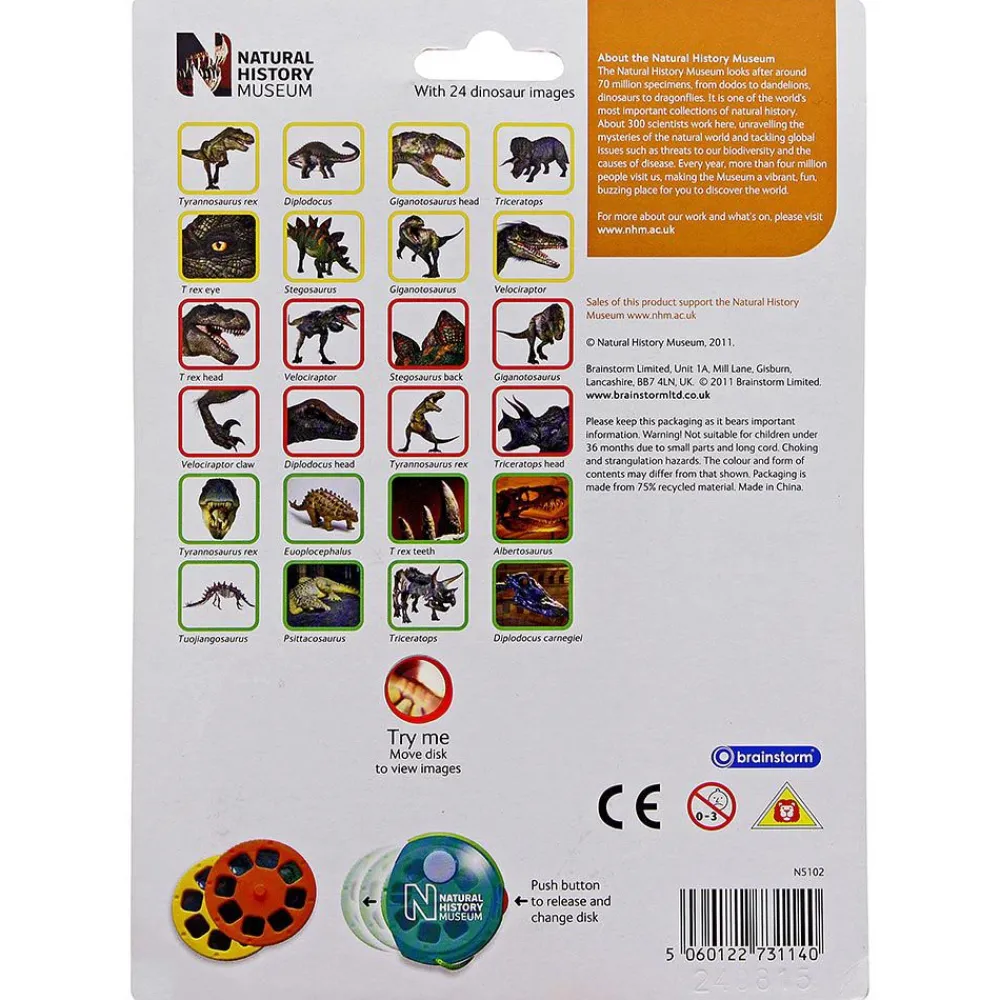 NHM Shop Dinosaur Picture Viewer* Kits, Puzzles & Activities | Dinosaur Games & Activities