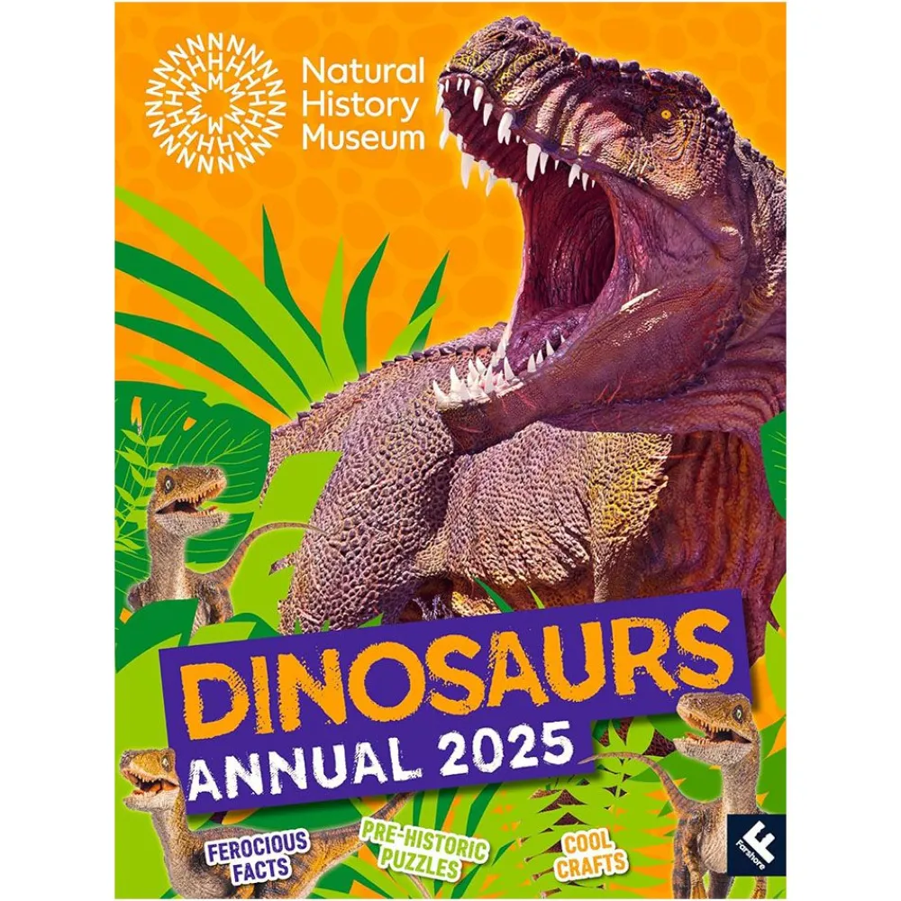NHM Shop Dinosaurs Annual 2025*Kids Activity Books For Kids | Dinosaur Books For Kids