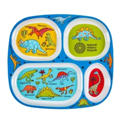 NHM Shop Dinosaurs Compartment Plate* Homeware & Decor | Dinosaur Decor & Accessories