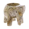 NHM Shop Elephant Stone Tea Light Holder* Homeware & Decor