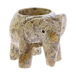 NHM Shop Elephant Stone Tea Light Holder* Homeware & Decor