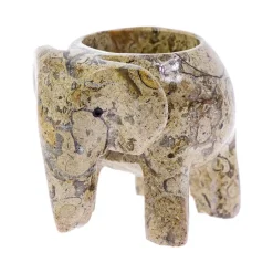 NHM Shop Elephant Stone Tea Light Holder* Homeware & Decor