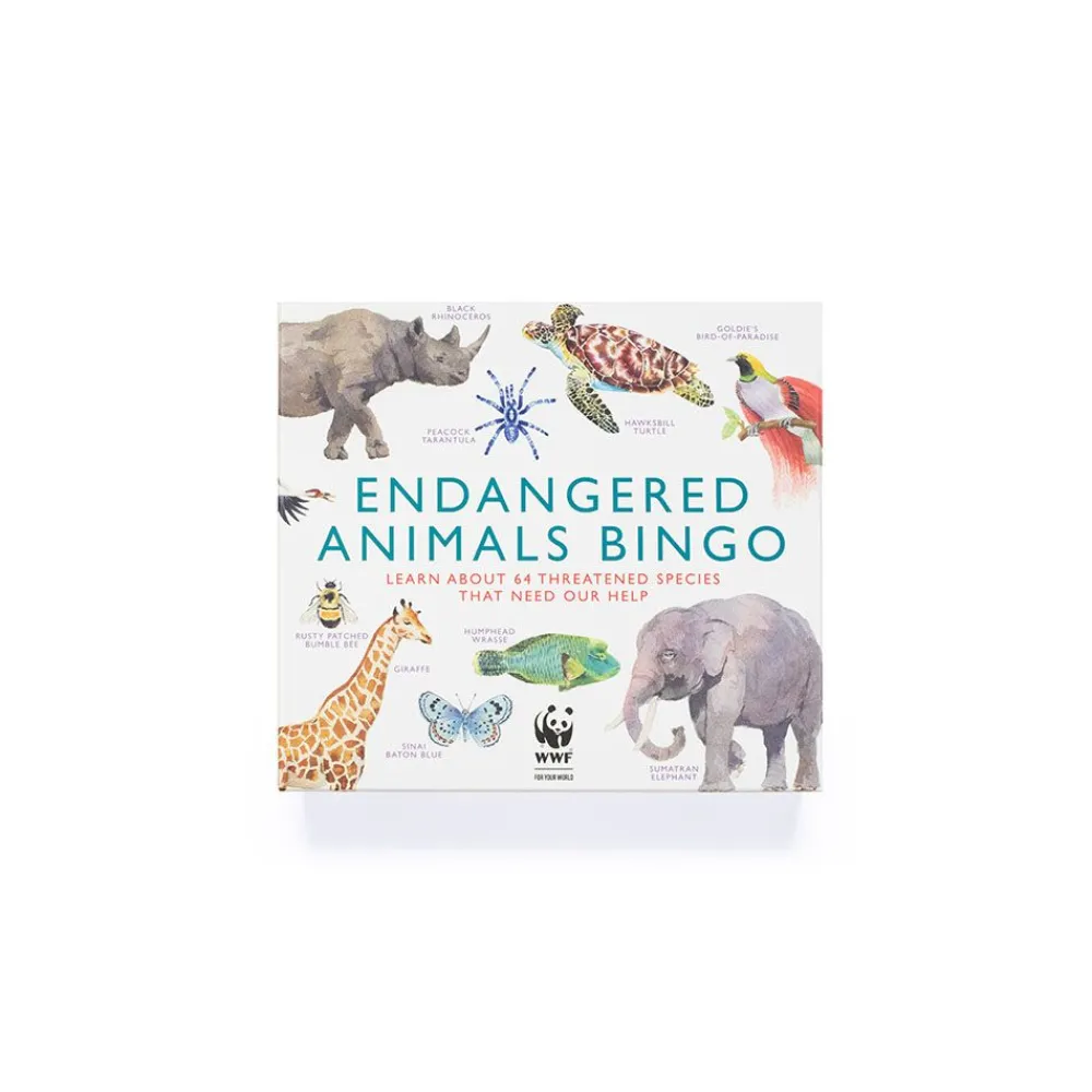 NHM Shop Endangered Animals Bingo Board Game* Games | Gifts Under £50