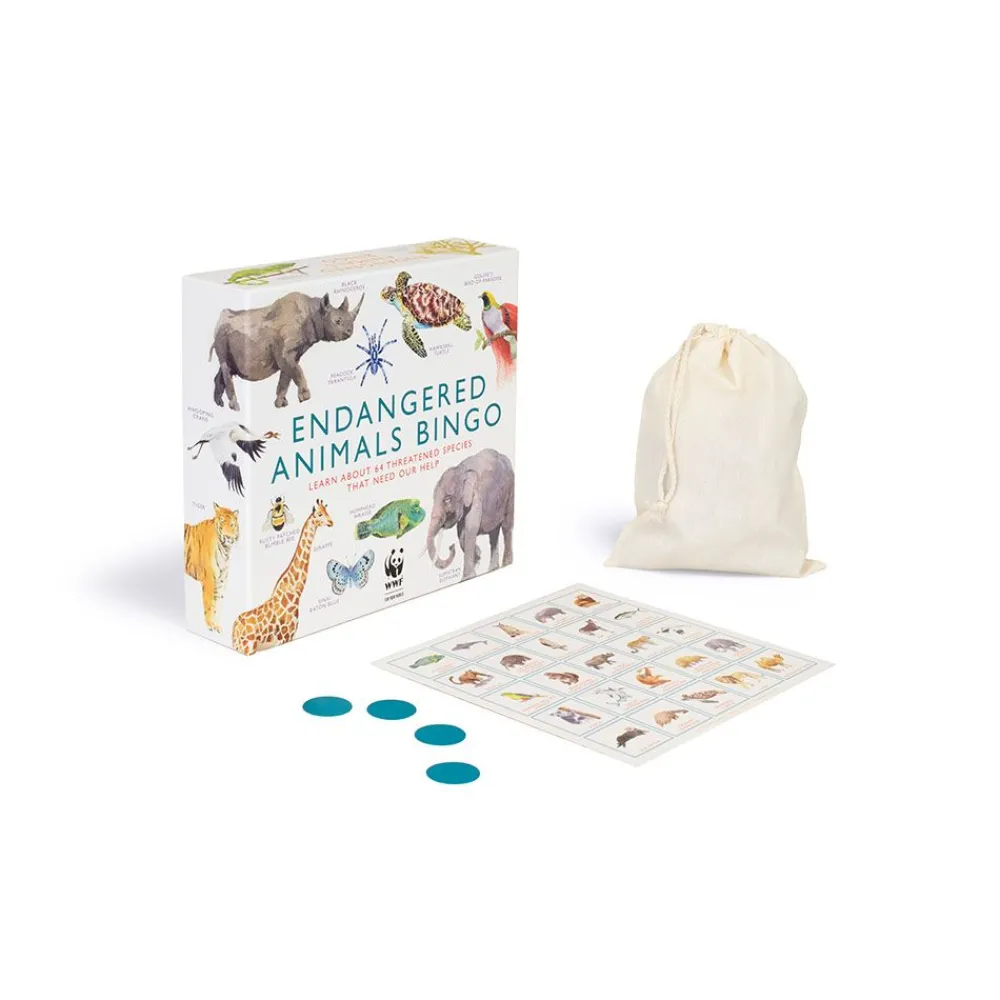 NHM Shop Endangered Animals Bingo Board Game* Games | Gifts Under £50