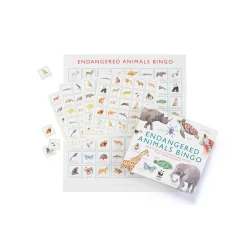 NHM Shop Endangered Animals Bingo Board Game* Games | Gifts Under £50