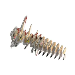 NHM Shop Eugy Raptor 3D Cardboard Model Kit* Kits, Puzzles & Activities | Dinosaur Games & Activities