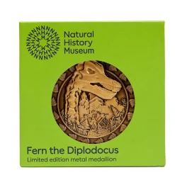 NHM Shop Fern Metal Medallion* Dinosaur Decor & Accessories | Museum Gardens