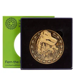 NHM Shop Fern Metal Medallion* Dinosaur Decor & Accessories | Museum Gardens