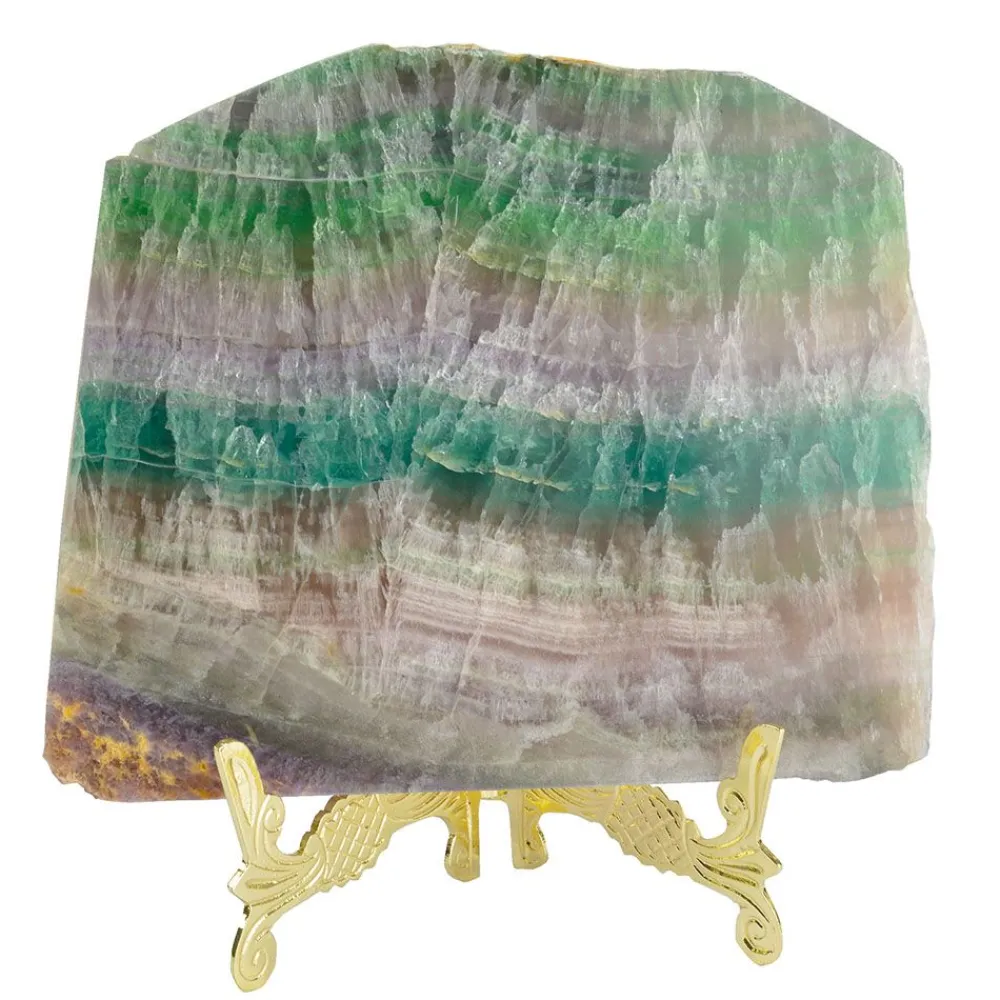 NHM Shop Fluorite Slice* Homeware & Decor | Gifts For Adults