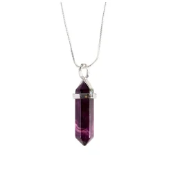 NHM Shop Fluorite Smooth Point Pendant Necklace* Jewellery | Accessories For Adults