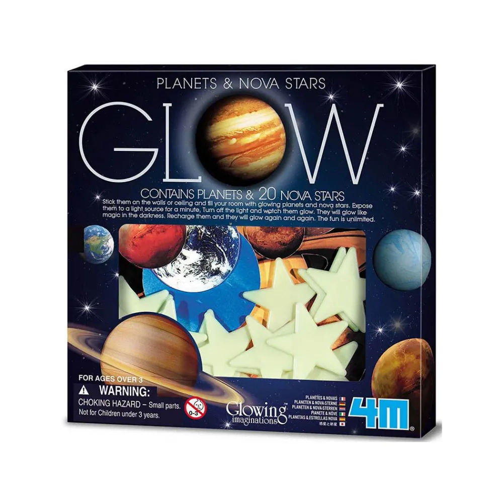 NHM Shop Glow in the Dark Planets and Nova Stars* Homeware & Decor | Kits, Puzzles & Activities