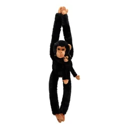 NHM Shop Hanging Chimpanzee with Baby Soft Toy* Soft Toys