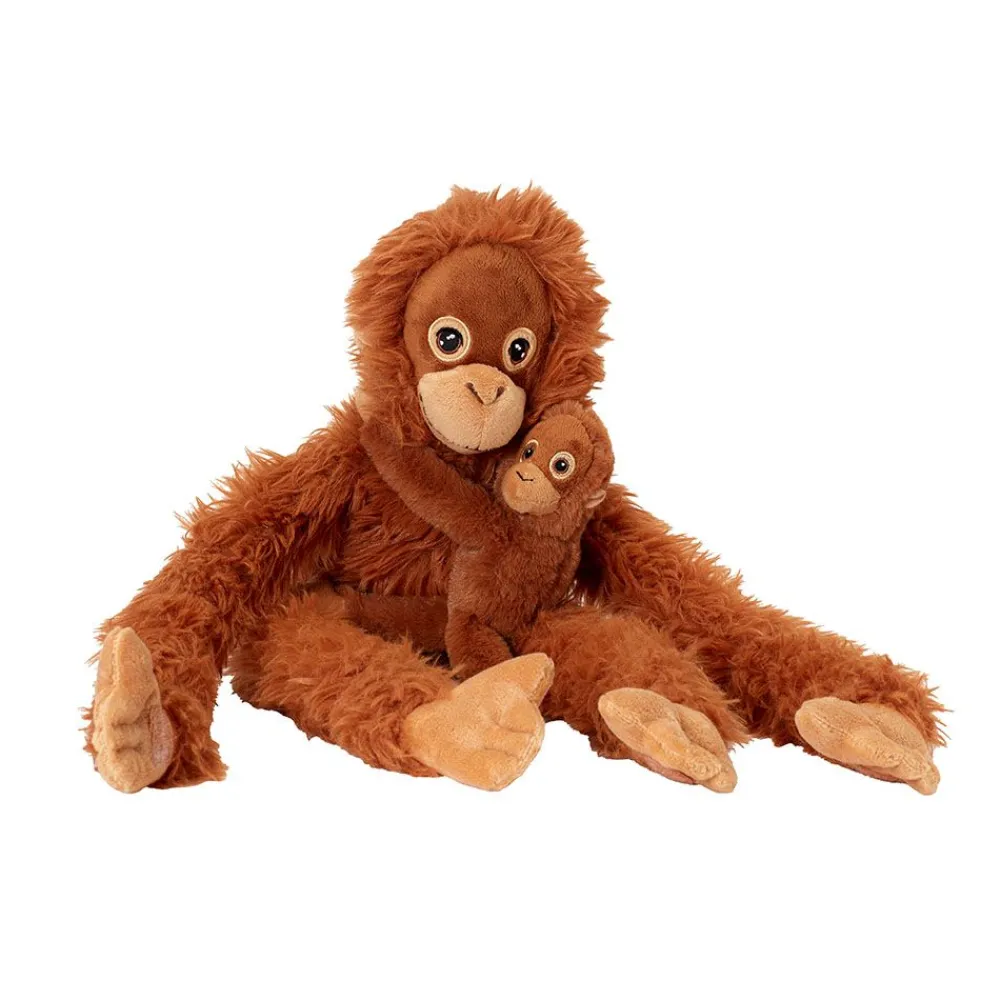 NHM Shop Hanging Orangutan with Baby Soft Toy* Soft Toys