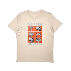 NHM Shop Mars Rovers White T-shirt* Clothing For Adults | Space