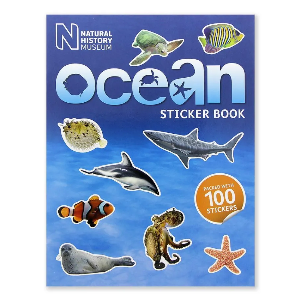 NHM Shop Ocean Sticker Book*Kids Activity Books For Kids