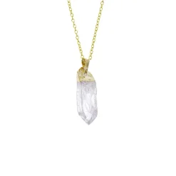 NHM Shop Quartz Smooth Point Pendant Necklace* Jewellery | Accessories For Adults