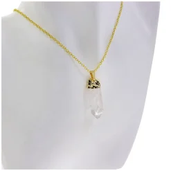 NHM Shop Quartz Smooth Point Pendant Necklace* Jewellery | Accessories For Adults