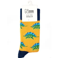 NHM Shop Stegosaurus Socks* Clothing For Adults | Father’s Day
