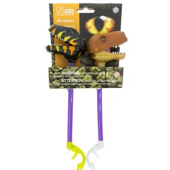 NHM Shop T. rex and Velociraptor Mini Pinchers* Dinosaur Toys | Gifts Under £20