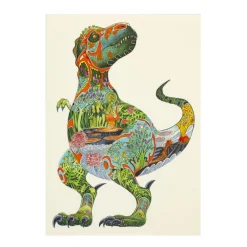 NHM Shop T. rex Greetings Card* Dinosaur Decor & Accessories
