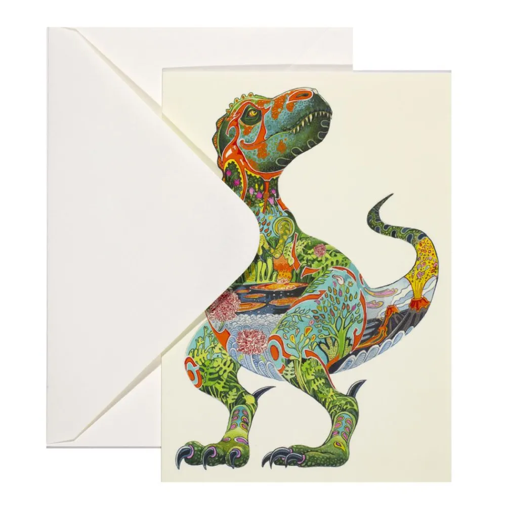 NHM Shop T. rex Greetings Card* Dinosaur Decor & Accessories