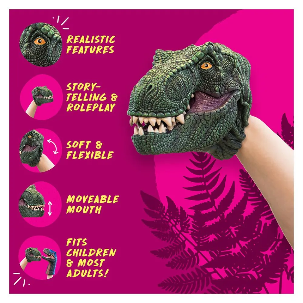 NHM Shop Tyrannosaurus rex Hand Puppet*Kids Costumes For Kids | Dinosaur Toys