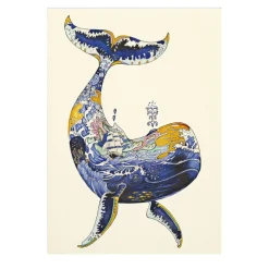 NHM Shop Whale Greetings Card* Stationery